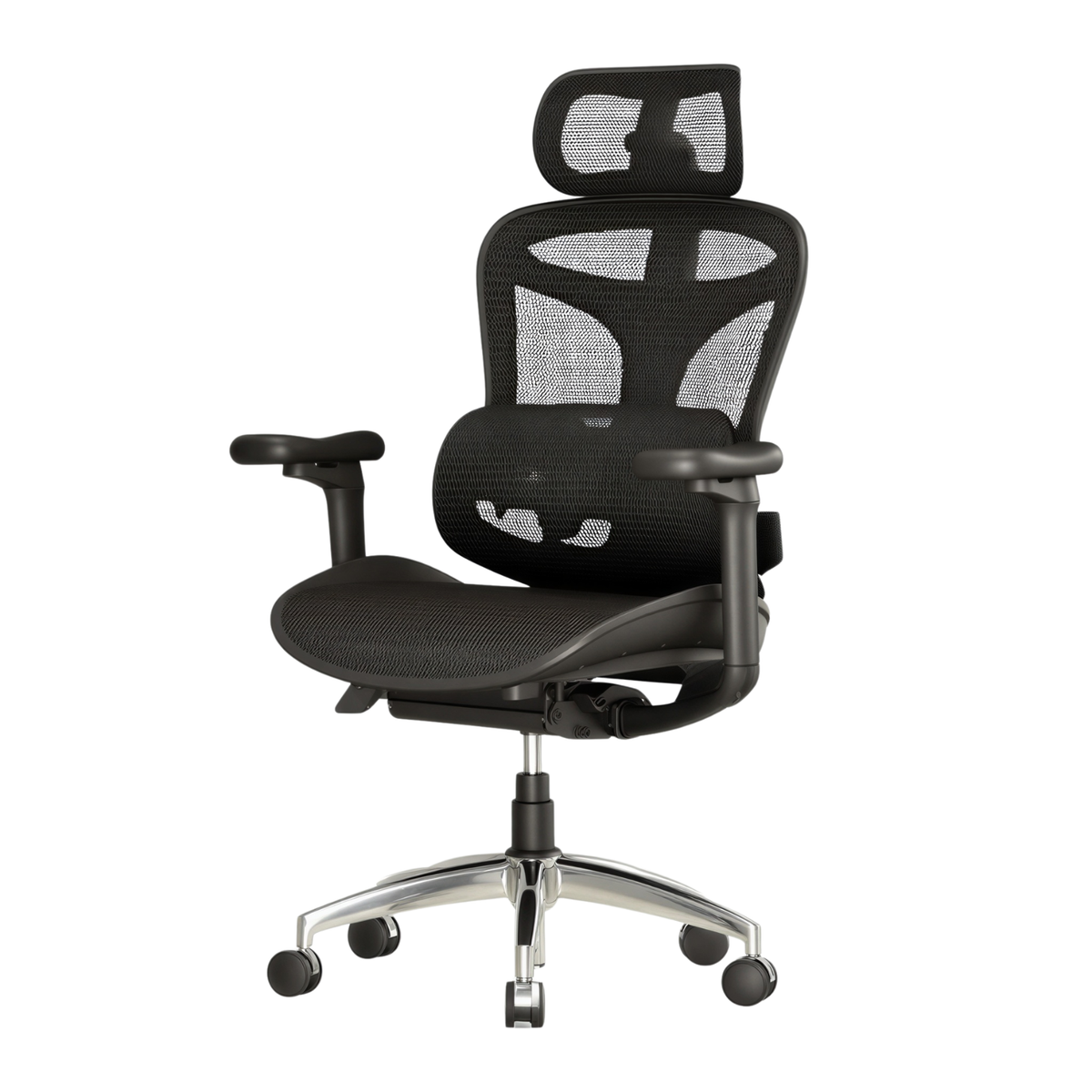 Ergonomic Office Chair – Advancd Ultra | Mesh Back, 4D Armrests, Dynamic Lumbar Support & 130° Recline
